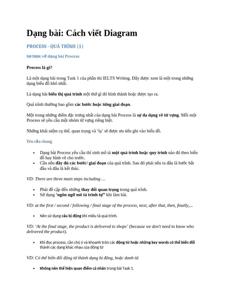 Cách Làm Process | PDF