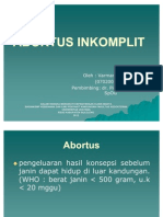 ABORTUS INKOMPLIT Varman