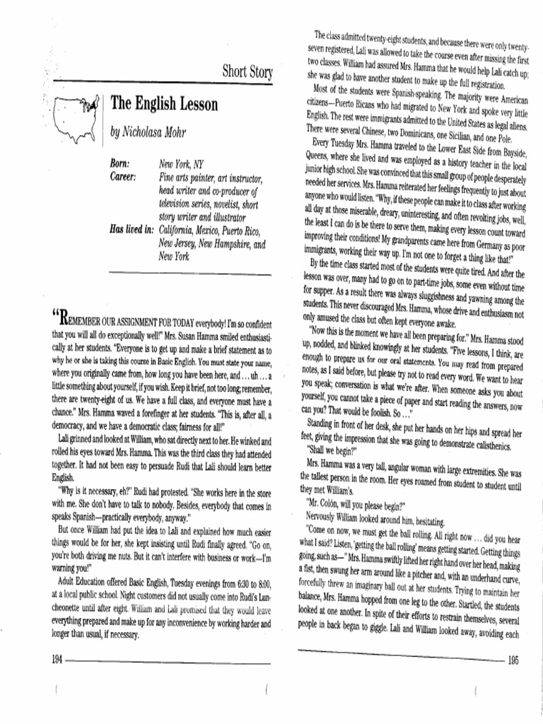 The English Lesson002 | PDF