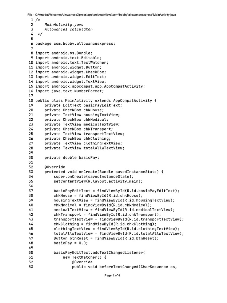 AllowanceActivity.java | PDF