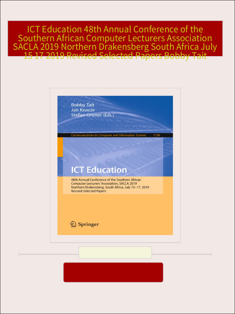 pdf-ict-education-48th-annual-conference-of-the-southern-african
