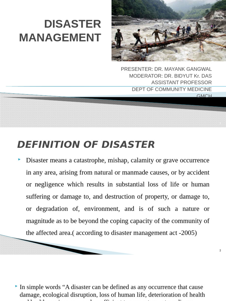 School Disaster Management Overview | PDF | Natural Disasters ...