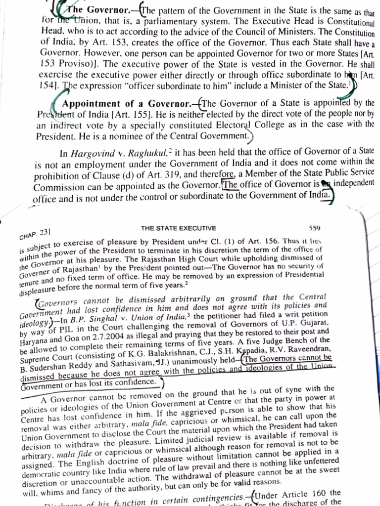 POSITION OF GOVERNOR | PDF | Pardon | Public Law