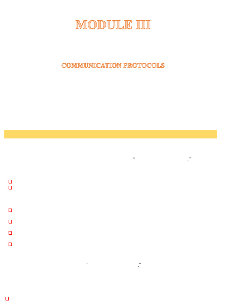 IoT Communication Protocols Overview | PDF | Radio Frequency ...