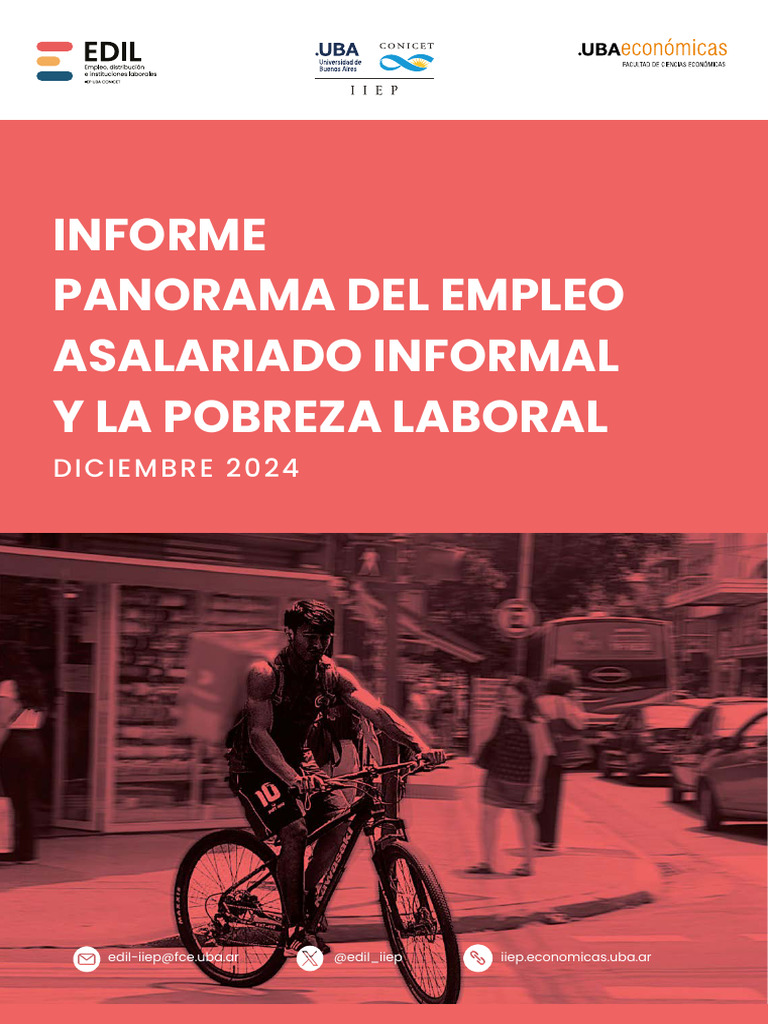Empleo Informal y Pobreza Laboral en Argentina | PDF | Empleo | Pobreza
