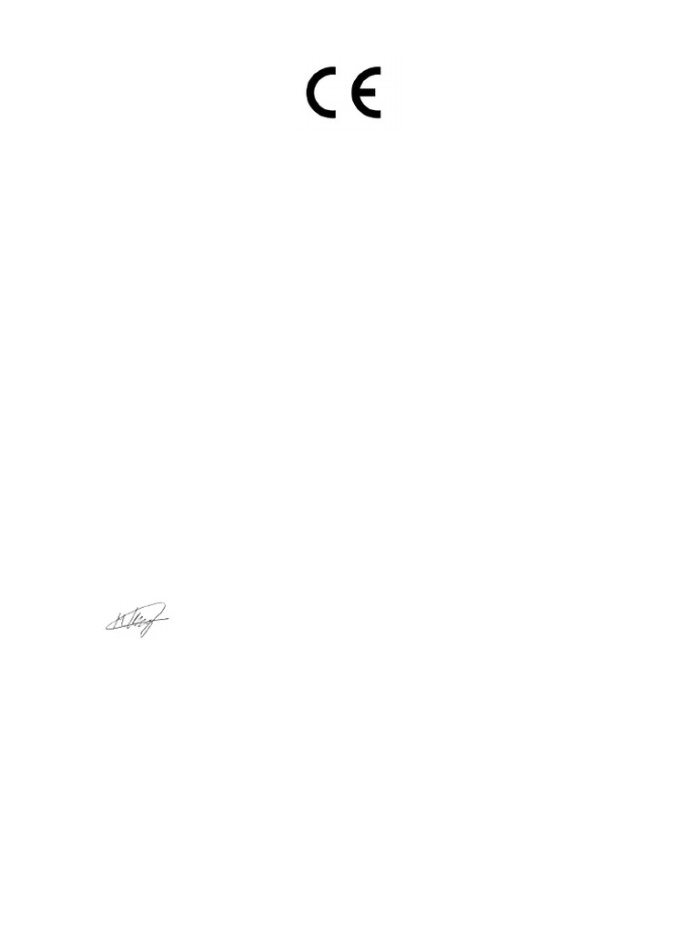 Declaration of Conformity: Safety EMC | PDF