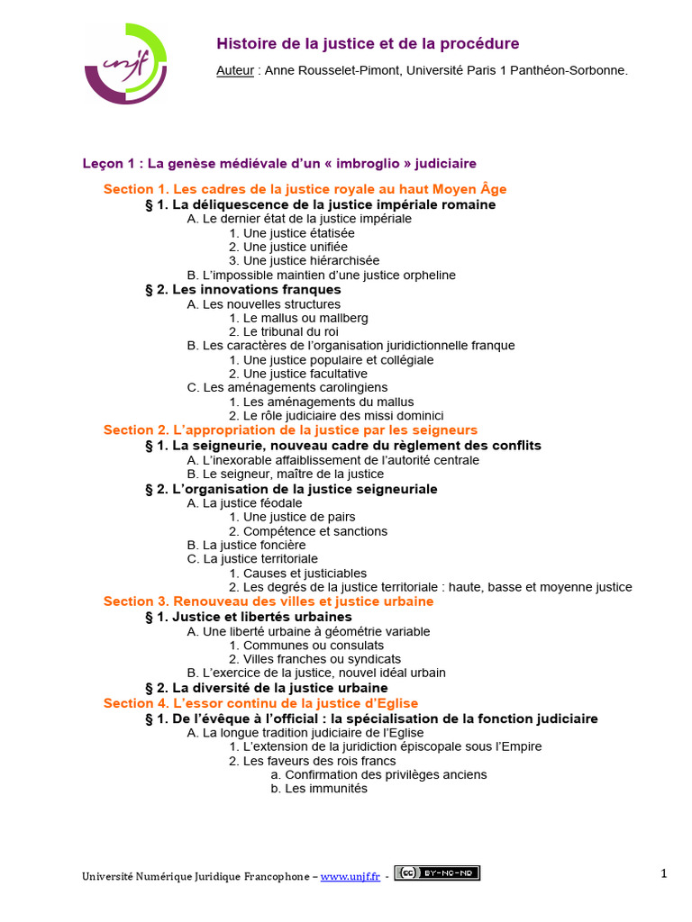 Justice médiévale : haute et basse justice | PDF | Arbitrage | Justice