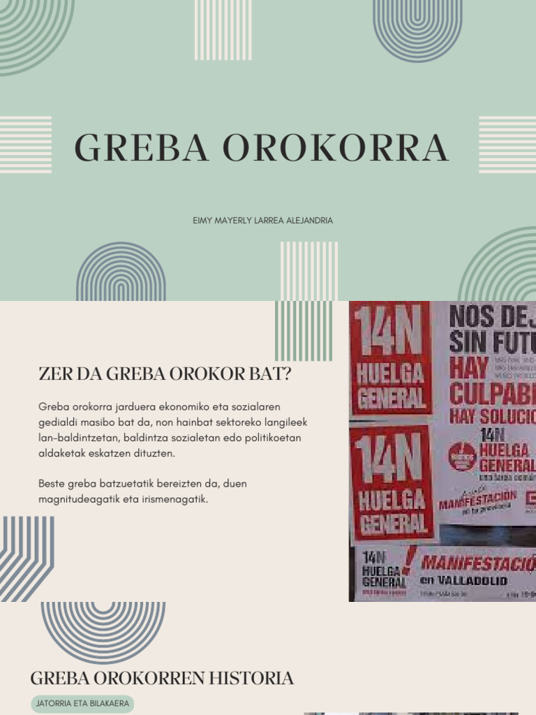 Greba Orokorra | PDF