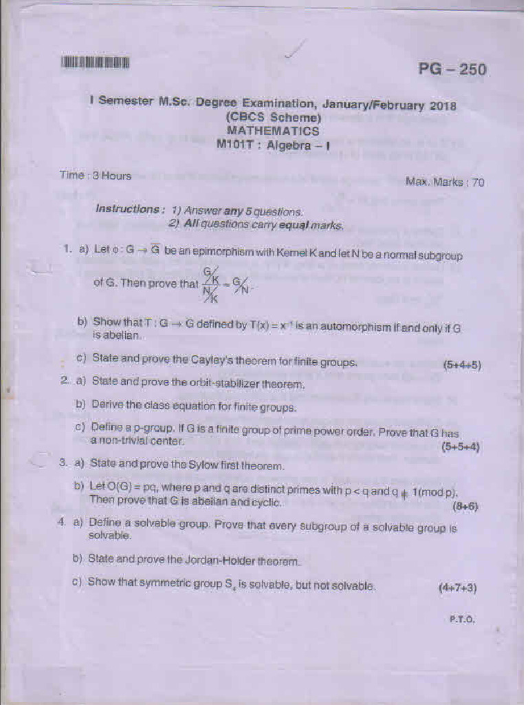 Algebra I 18 | PDF