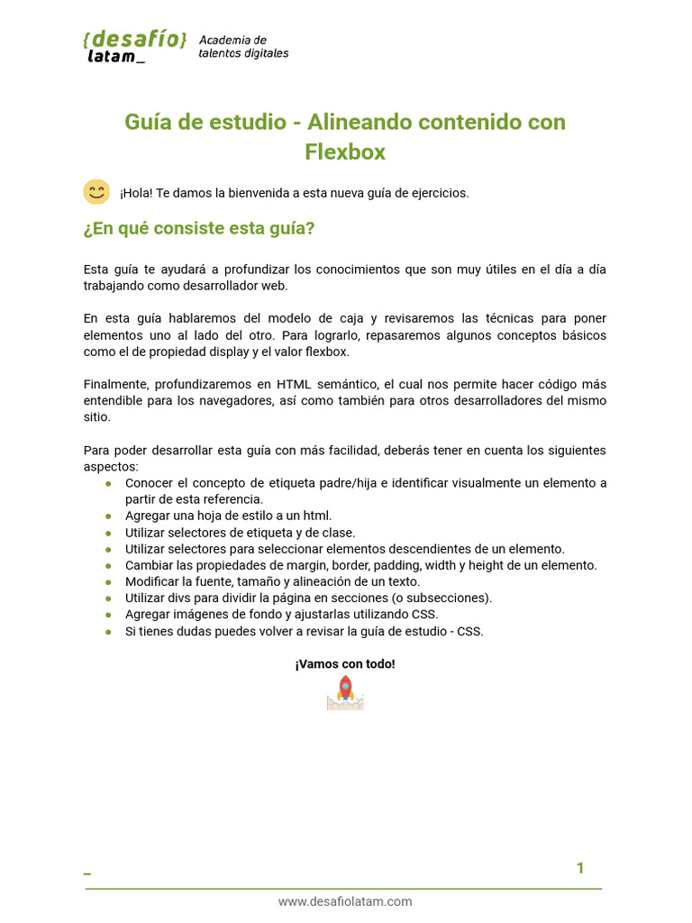 Guía de Flexbox para Desarrolladores Web | PDF | HTML | Ingeniería de ...
