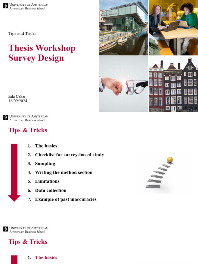 Survey Design Tips and Methodology Guide | PDF | Sampling (Statistics ...