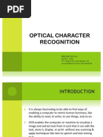 Optical Character Recognition