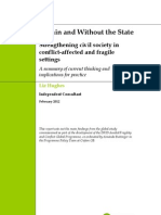 Within and Without The State: Strengthening Civil Society in Conflict-Affected and Fragile Settings