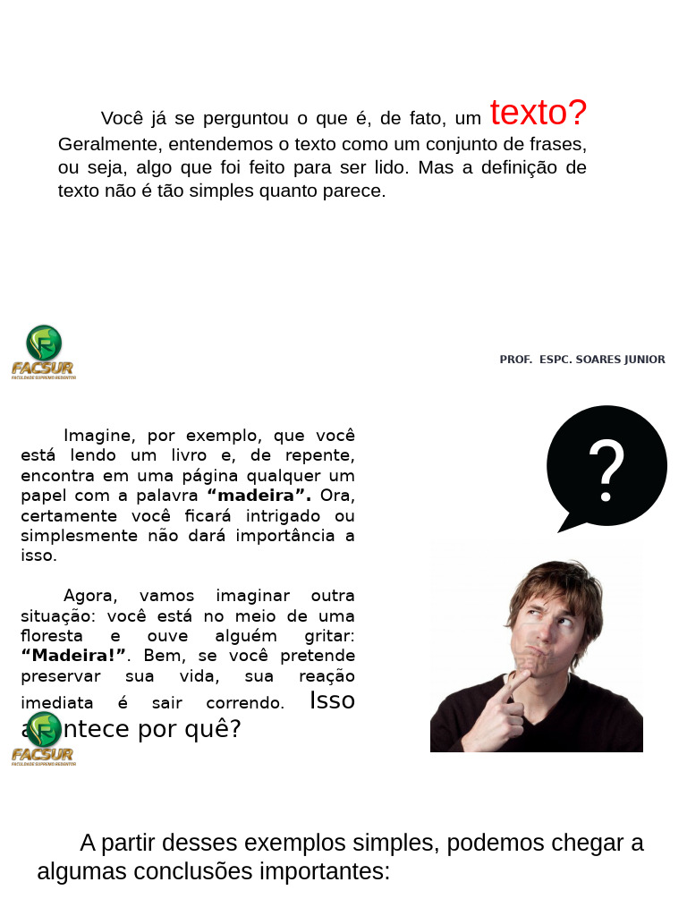 Aula 02 Sobre Texto | PDF | Comunicação | Informação