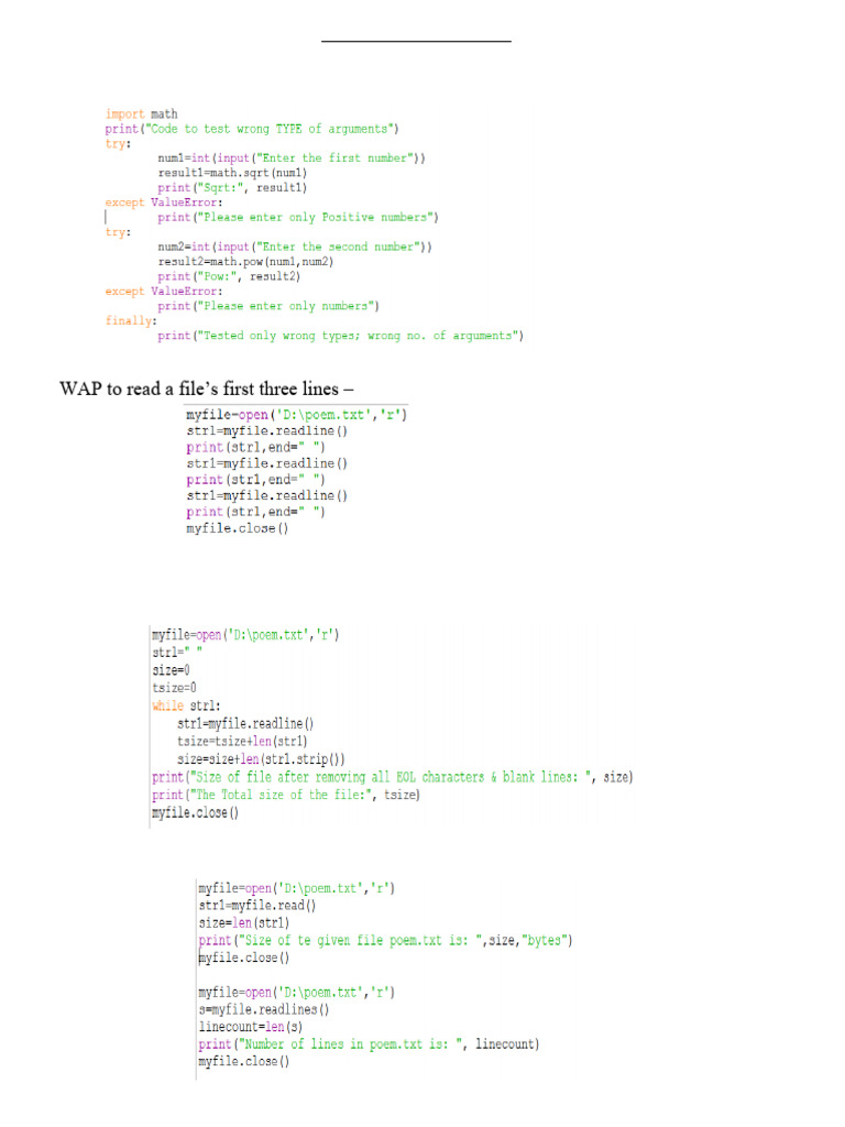 Practical Program List | PDF | Table (Database) | Databases