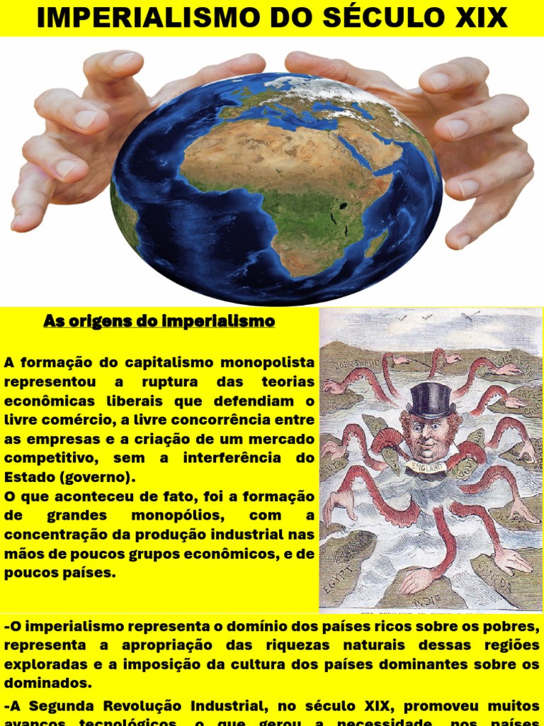 Imperialismo e Neocolonialismo no Século XIX | PDF | Imperialismo | Os ...