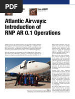 Atlantic Airways Introduction of Rnp Ar 0 1 Operations