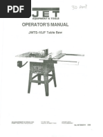 Download JWTS-10JF Table Saw Manual by june1962 SN80786338 doc pdf