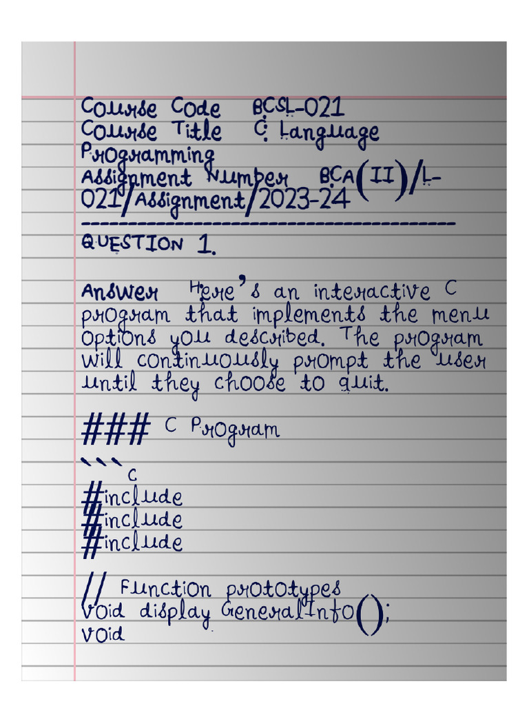 The C Language Programming Pdf