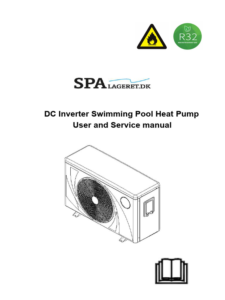 DC Inverter Pool Heat Pump Manual | PDF | Heat Pump | Power Inverter