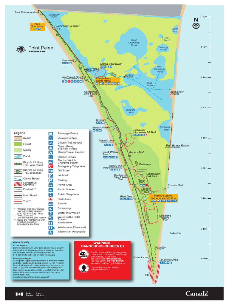 Safety Guide for Lake Erie Park Visitors | PDF | Trail