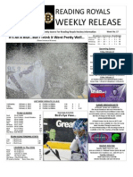 Royals Weekly Press Release For 2-06-2012