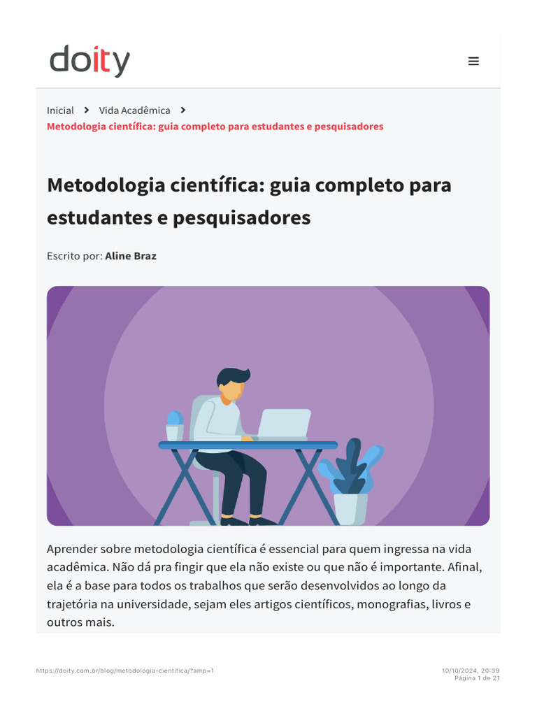 Guia Completo de Metodologia Científica | PDF | Método científico | Science