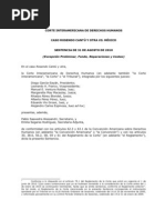 Corte Inter American A de Derechos Humanos