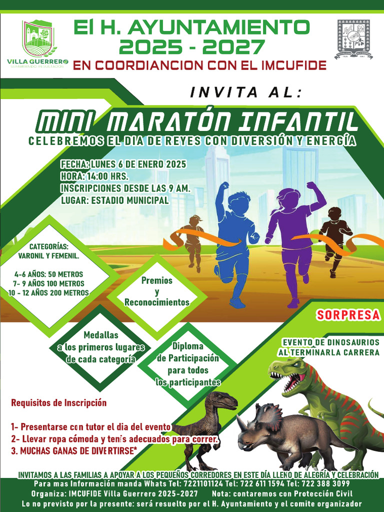 Mini Maraton Infantil 2025 | PDF