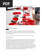 Understanding the Color Red | PDF | Red | Color
