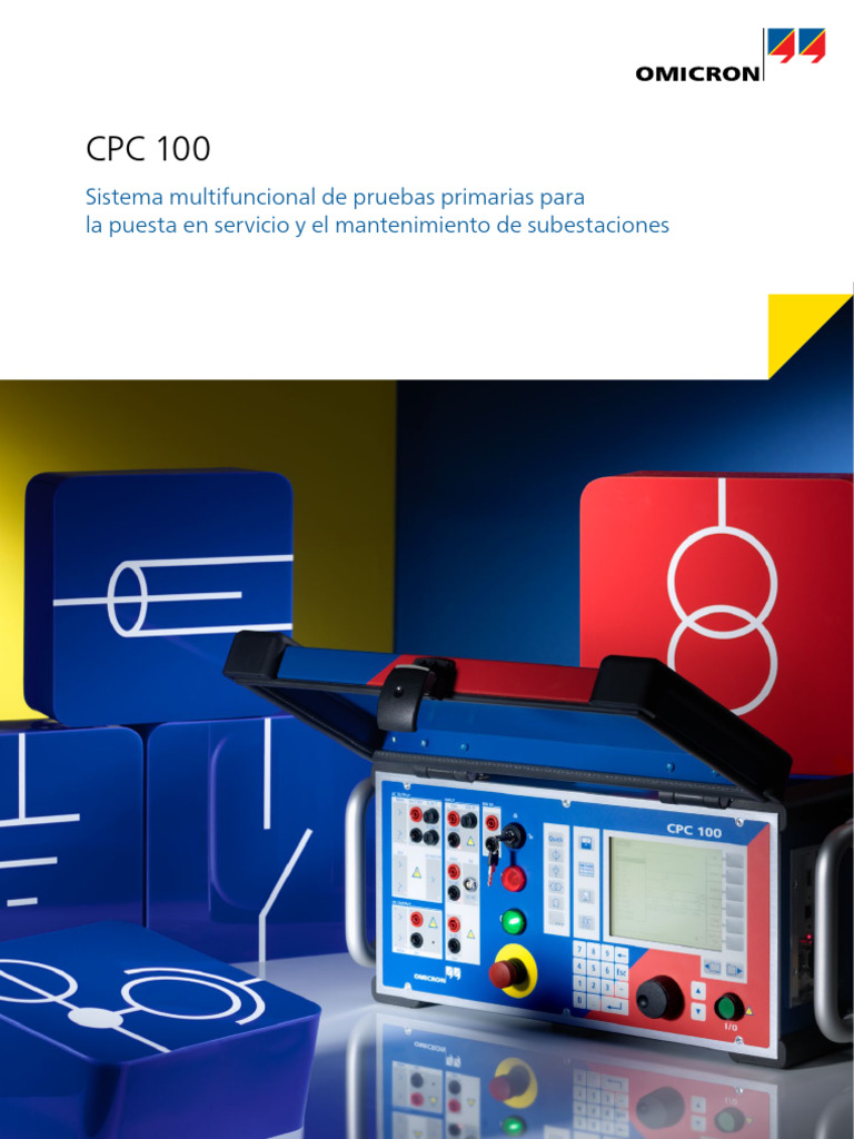Sistema CPC 100: Pruebas Multifuncionales | PDF | Transformador | Inductor