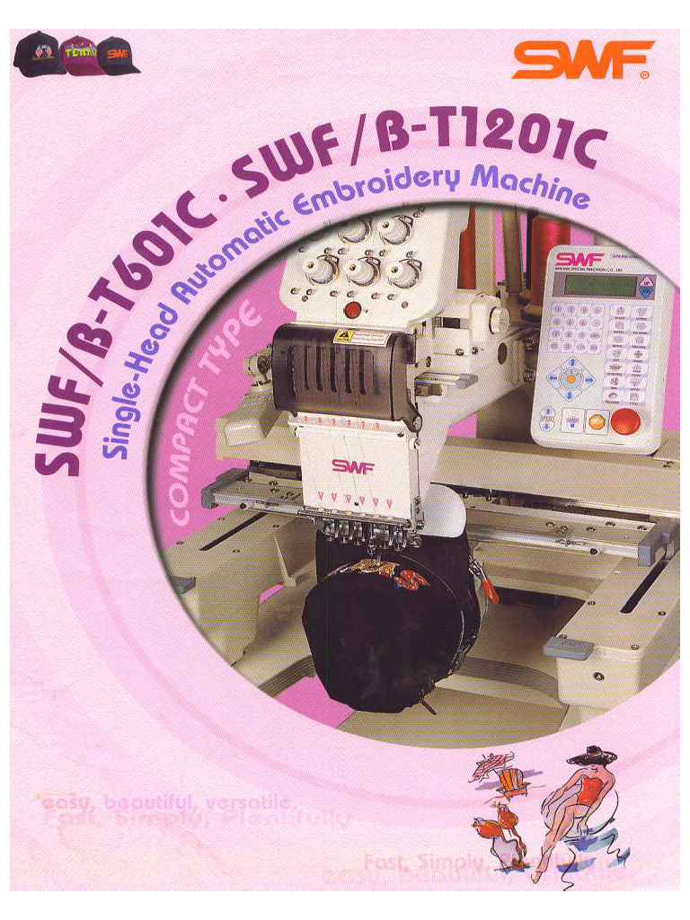 SWF B-T601C Specs | PDF