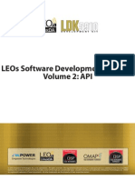 LEOs Software Development Manual - Volume 2 API