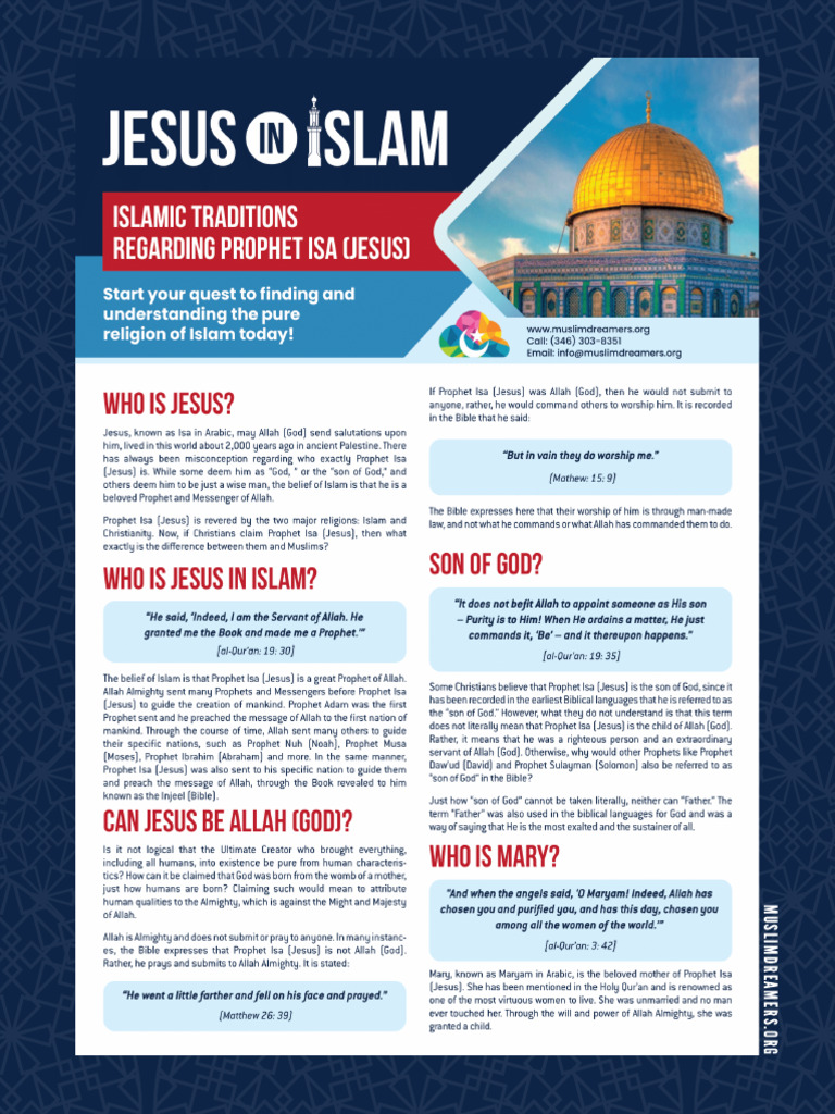 Jesus In Islam Pdf