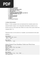 All About Update Function Module With Real Time Example | PDF
