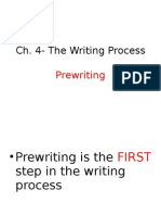 Pre Writing