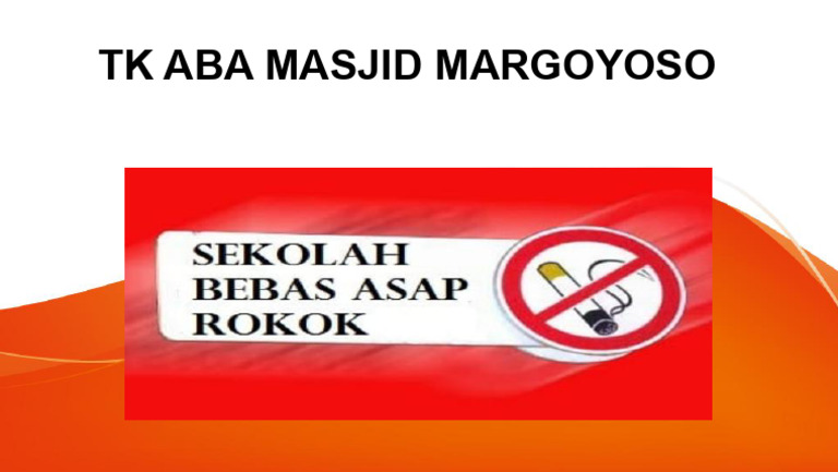 KAWASAN BEBAS ROKOK TK | PDF