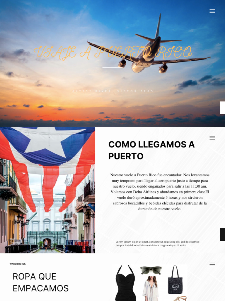 Viaje a Puerto Rico (1) | PDF