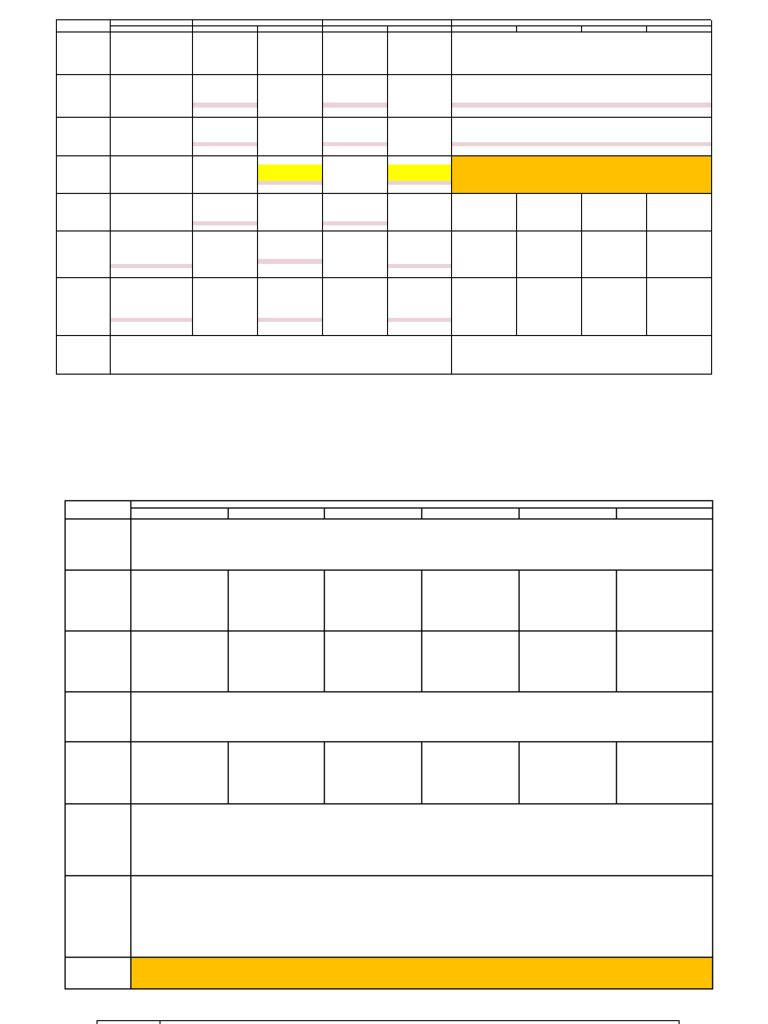 TIMETABLE - 9th December To 15th December 2024 | PDF