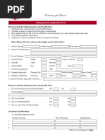Unilus Application Guidelines 2026 | PDF