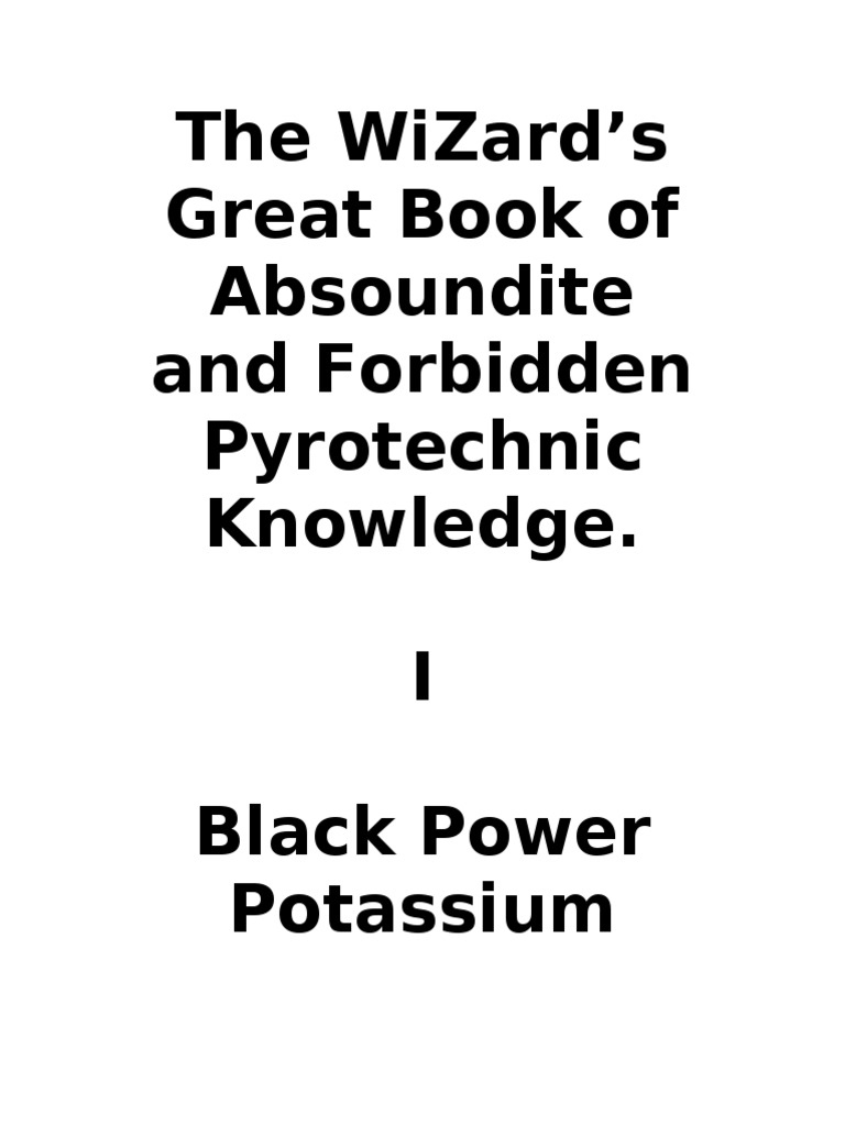 Black Powder Long File | PDF | Gunpowder | Charcoal