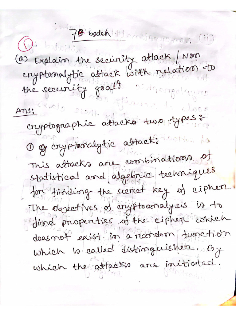 Cryptography 7th batch | PDF