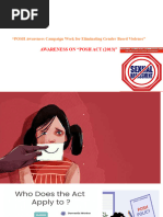 POSH Training Module Overview | PDF