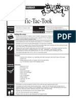 25 - Tic Tac Tok Irregular Verbs