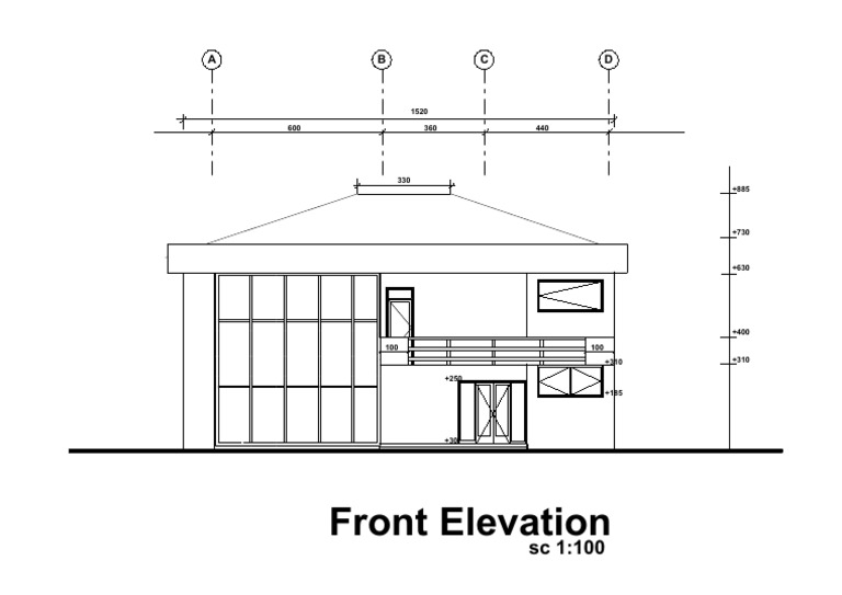Front Elevation 1 | PDF