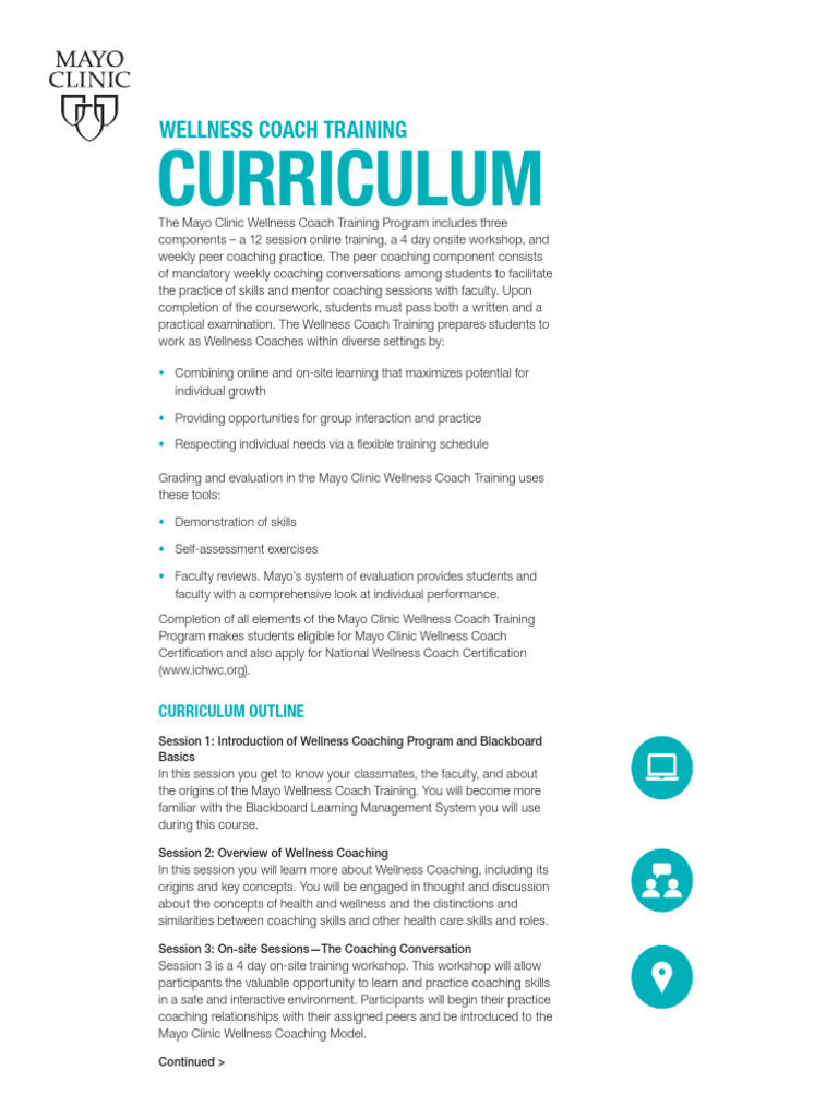 Wellness Coach Training Program | PDF | Goal Setting | Curriculum