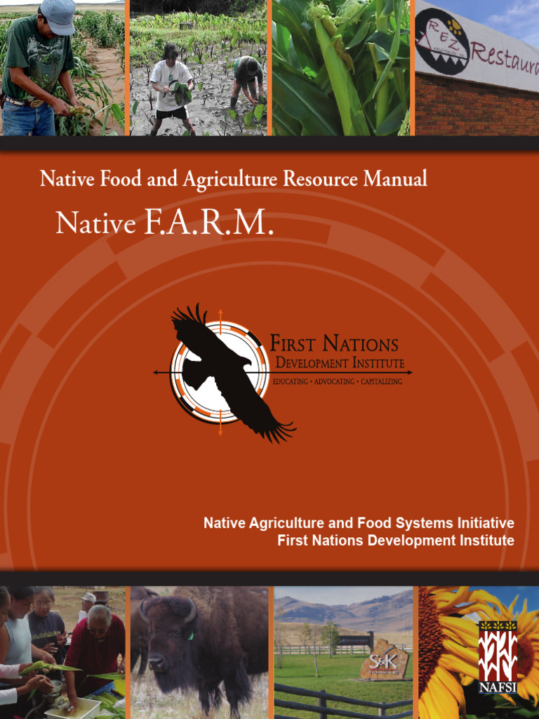 2012 Native Food and Agriculture Resource Manual | PDF | United States ...