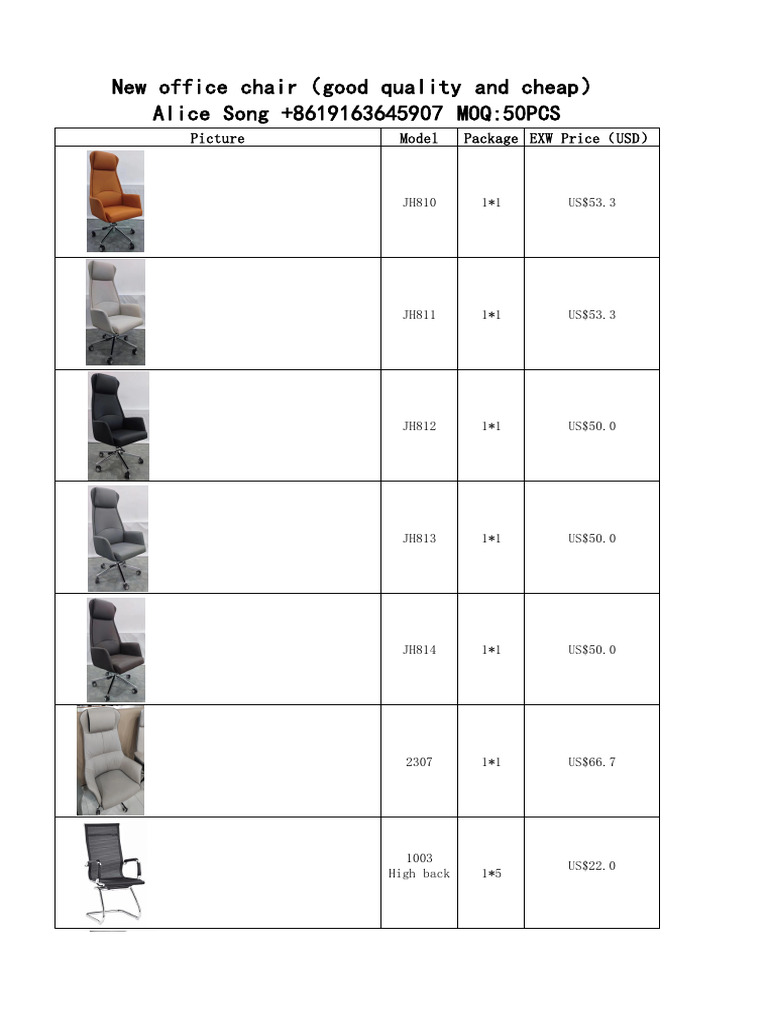 Office Chair | PDF