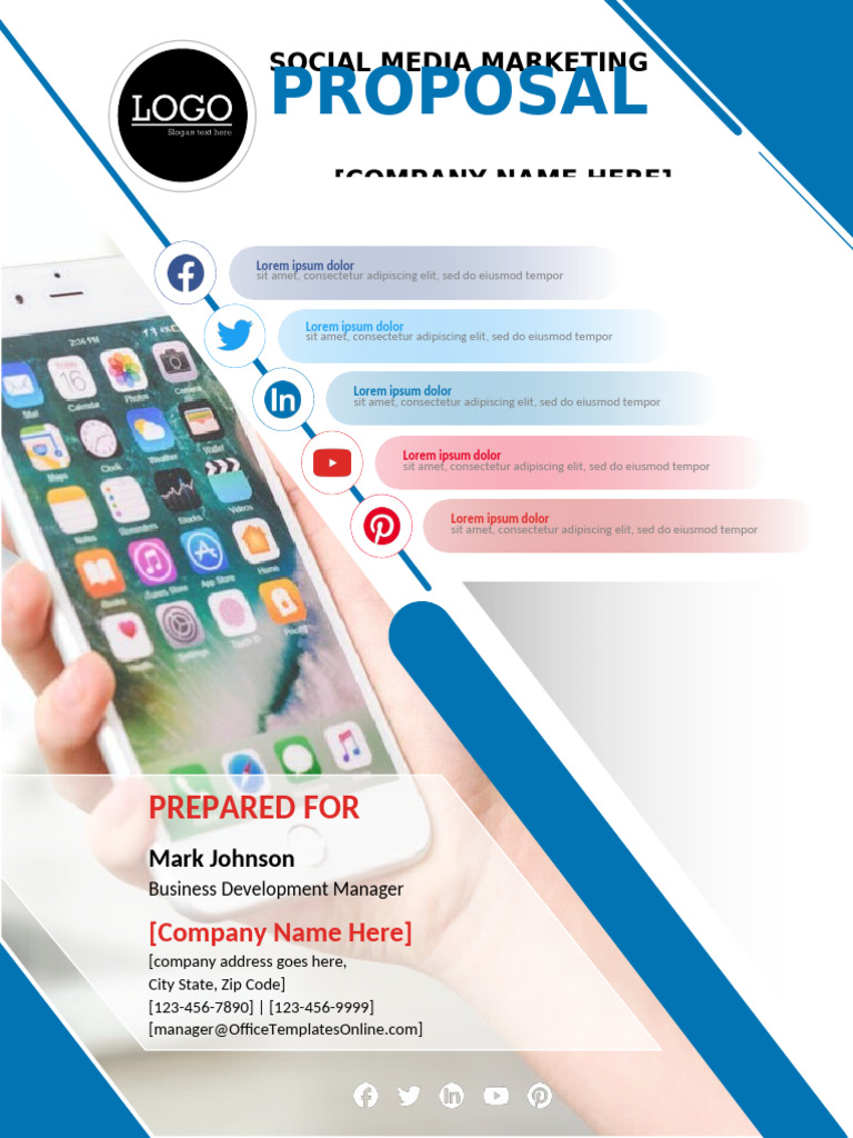 Social Media Marketing Proposal Template | PDF | Social Media | Popular ...