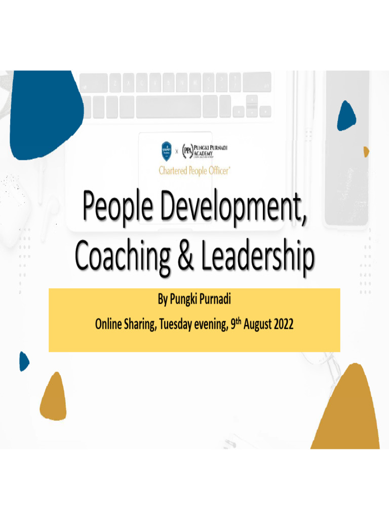 Coaching for Performance Development | PDF | Leadership | Human ...